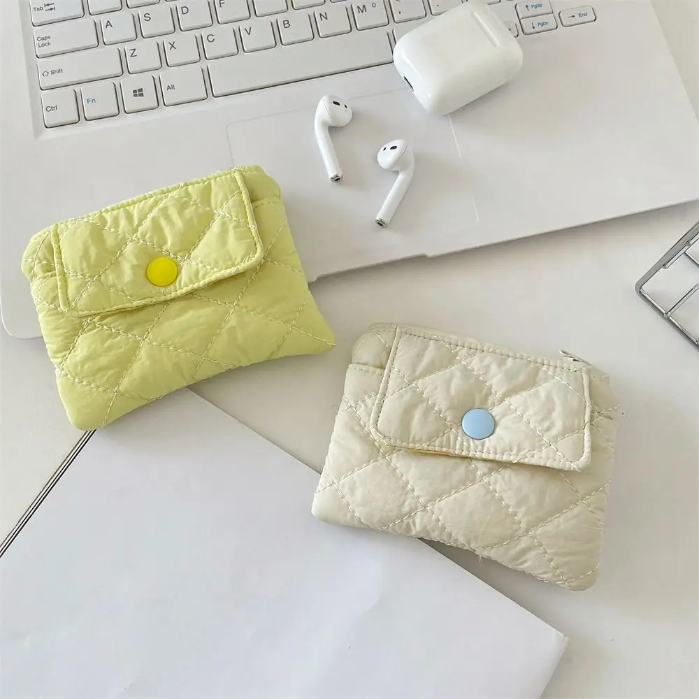 الحلو متعددة الوظائف البسيطة قماش محفظة نسائية للعملات المعدنية مجوهرات التعبئة حقيبة حامل البطاقة حقيبة أحمر الشفاه الصغيرة لون الحلوى لطيف المحفظة في الهواء الطلق