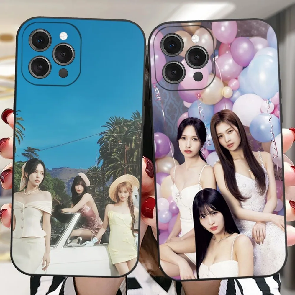 T-TwiceS Misamo New Look Phone Case For iPhone 16,15,14,13,12,11 Plus,Pro,Max,XR,XS,X,7,8 Plus,SE,Mini Silicone Soft