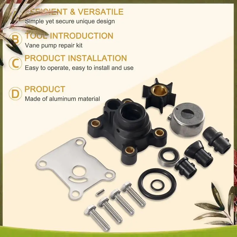

Portable Impeller Pump 9.9Hp And 15Hp Repair Kit For Evinrude / Johnson 394711 0394711