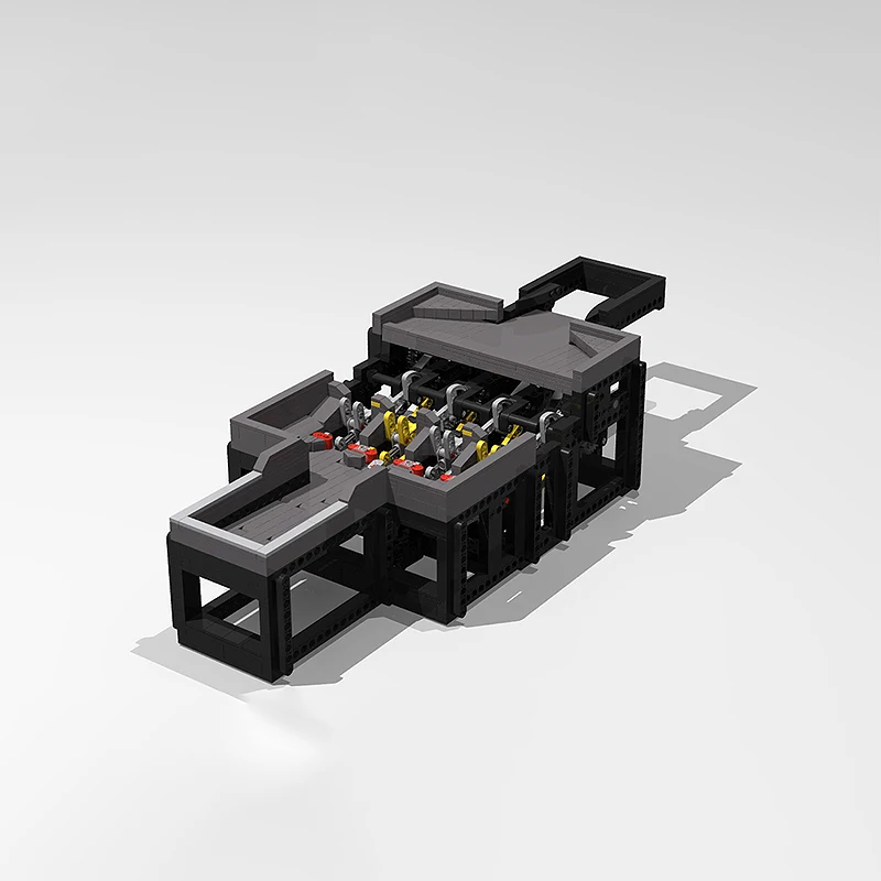GBC – modèle de boule coincée, Architecture modulaire MOC, blocs de construction à assembler, briques technologiques, jouets d'exposition de bureau pour adultes, cadeau de noël