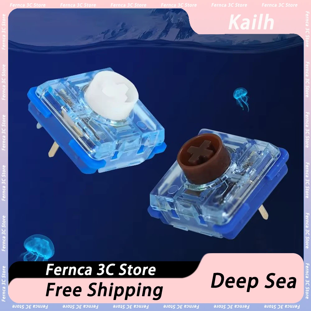 

Kailh Deep Sea бесшумный низкопрофильный переключатель клавиатуры механический переключатель клавиатуры MINI 1353Hitbox ПК пользовательские аксессуары для геймеров подарки