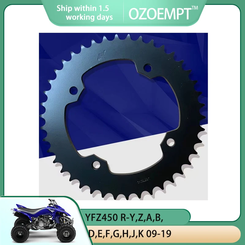 

OZOEMPT 520-38T Motorcycle Rear Sprocket Apply to YFZ450 BB-W Bill Ballance Edition,R (YFZ45YSXLL,ML,NL),R-Y,Z,A,B,D,E,F,G,H,J,K