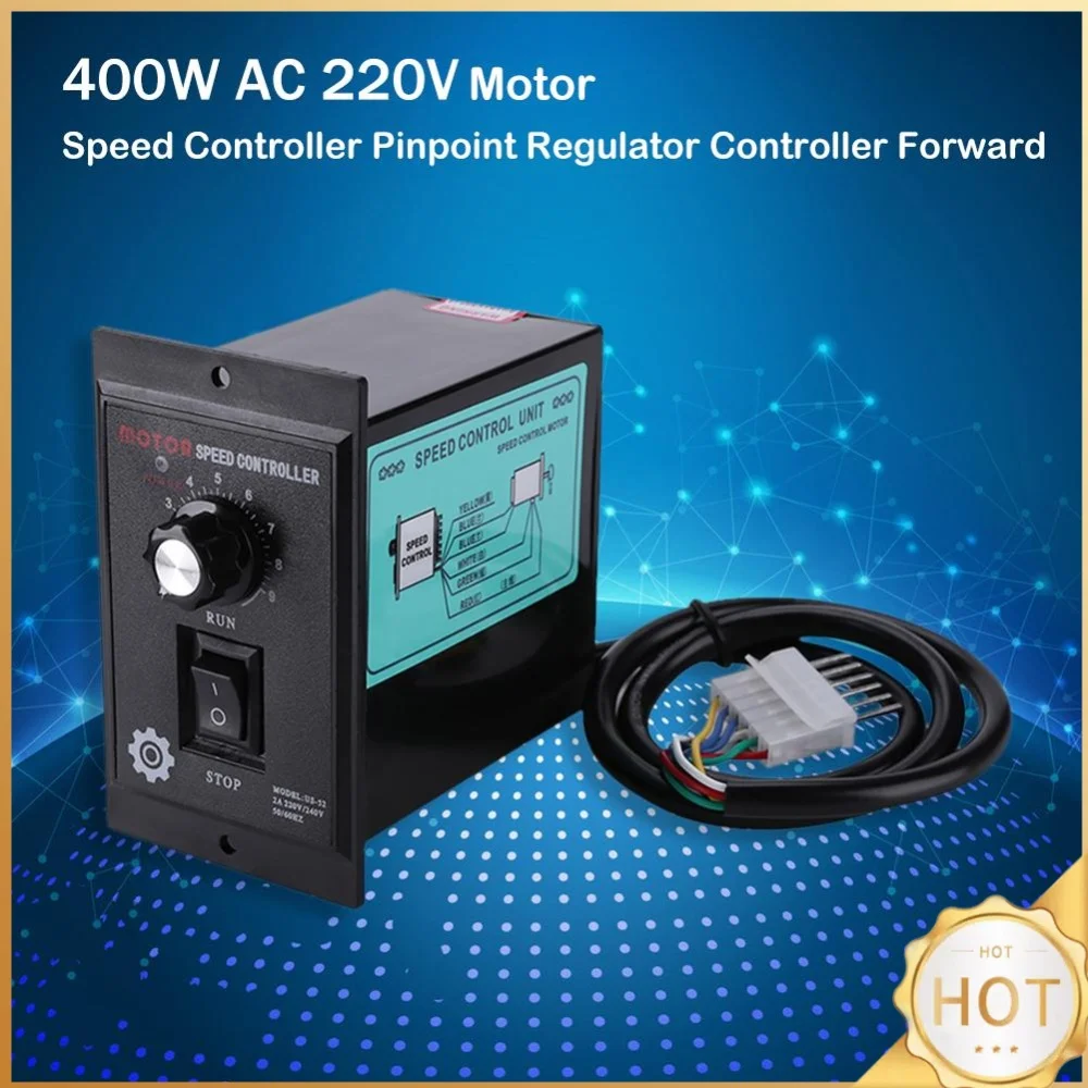 400W AC 220V Motor Speed Controller Pinpoint Regulator Controller Forward