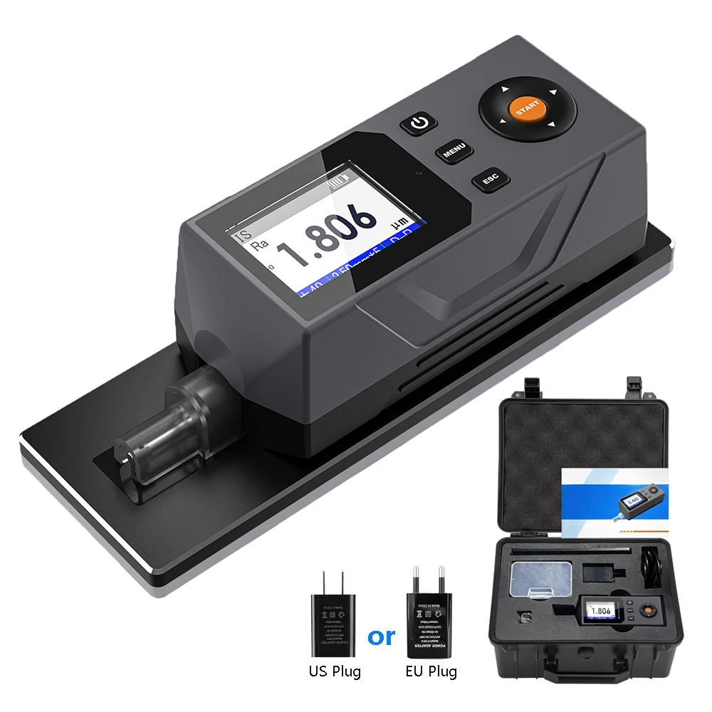 Digital Surface Profilometer, 12+ roughness parameters Ra/Rq/Rv/Rs, long 20h runtime with auto sleep function