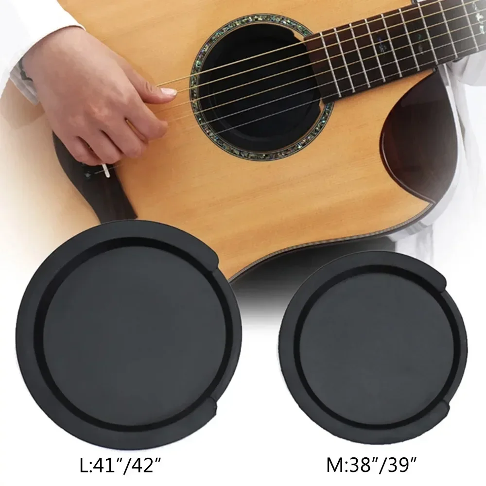 

Silicone Acoustic Classic Guitar Sound Hole Cover Guitar Noise Reduction Guitar Accessories 2 Sizes Buffer Block Stop Plug Parts