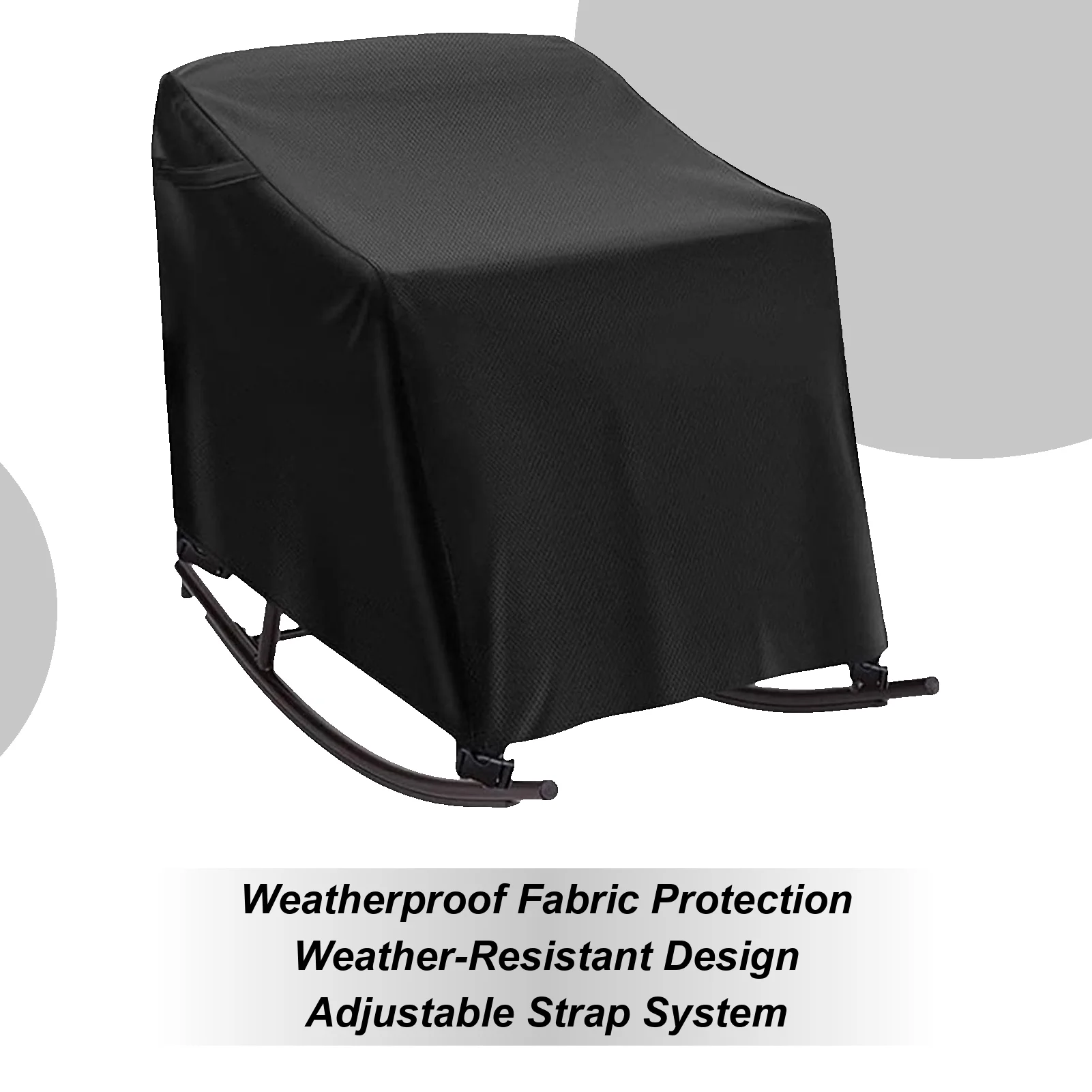 

Outdoor Chair Cover Oxford Fabric Weatherproof Furniture Protector Covers For Garden Yard Farm Lawn Courtyards Balcony