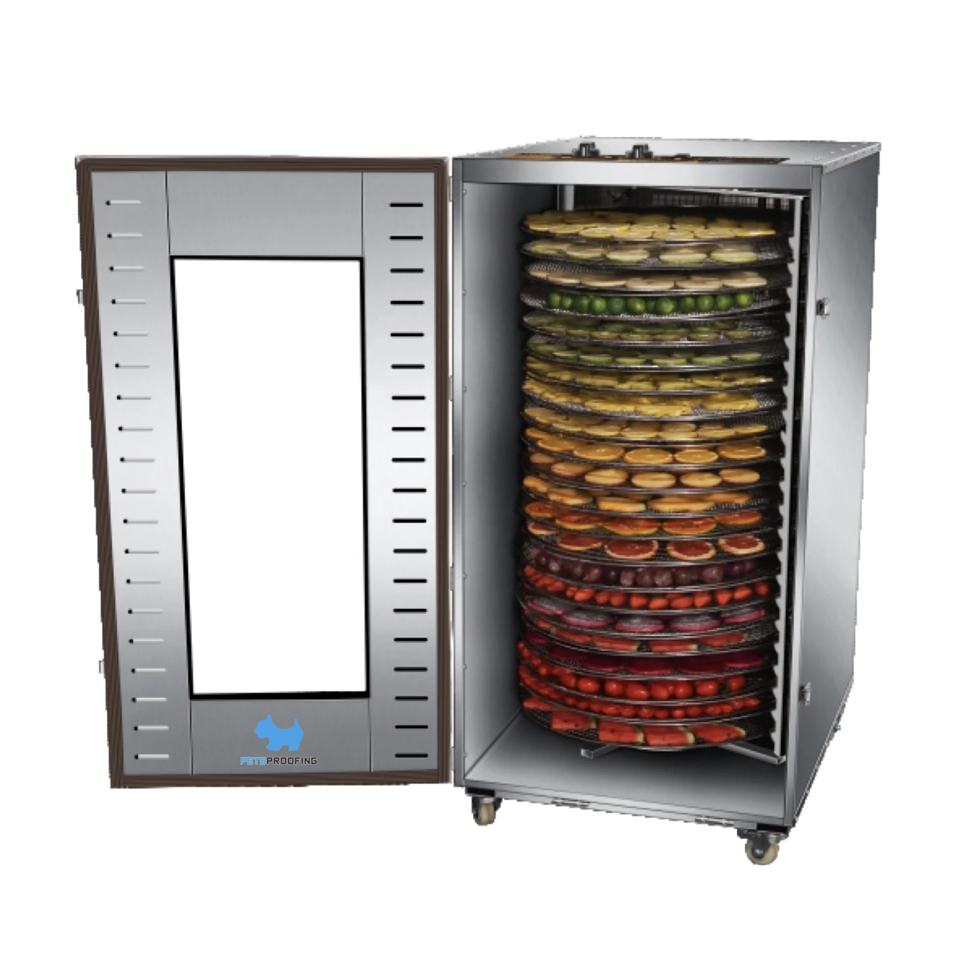 Factory direct sales 22 plate fruit dryer industrial and commercial household fruit and vegetable food dehydrator