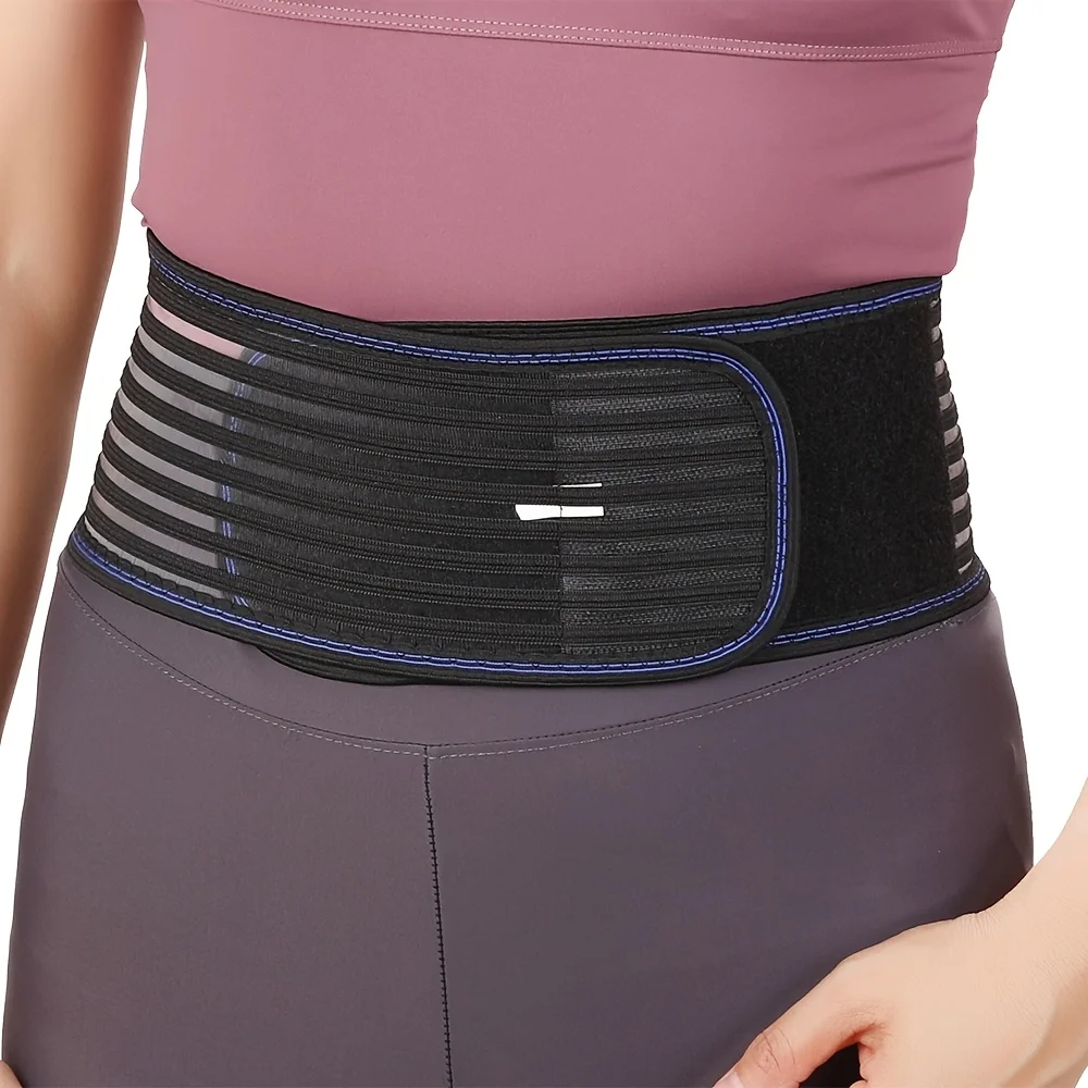 Breathable Waist Support Belt/Hip Support Belt, Hip Belt/Lumbar Support Belt, Waist Fixation Belt/Spinal Support Belt for Men an
