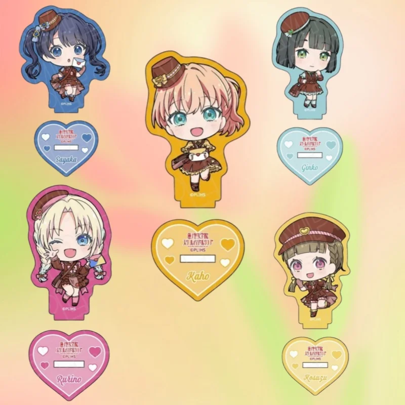 

10Cm Acrylic Standee for Lovelive! Hasunosora Girls' High School Idol Club Kaho Hinoshita Sayaka Murano Anime Collection Gift