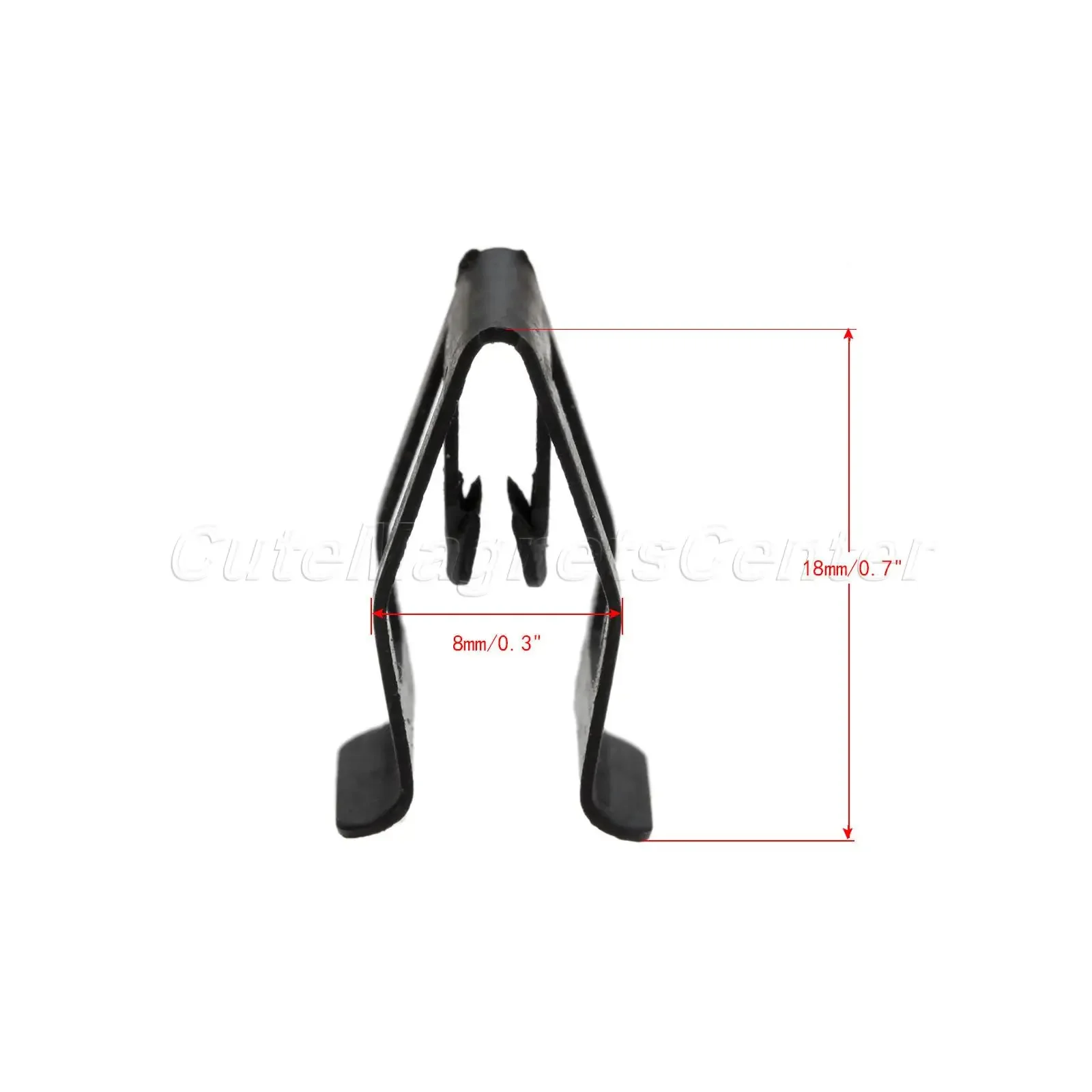 Mtsooning 10Pcs Auto Front Console Dash Dashboard Auto Trim Metalen Houder Black Rivet Fastener Clip Voor Audi Toyota Ford mazda