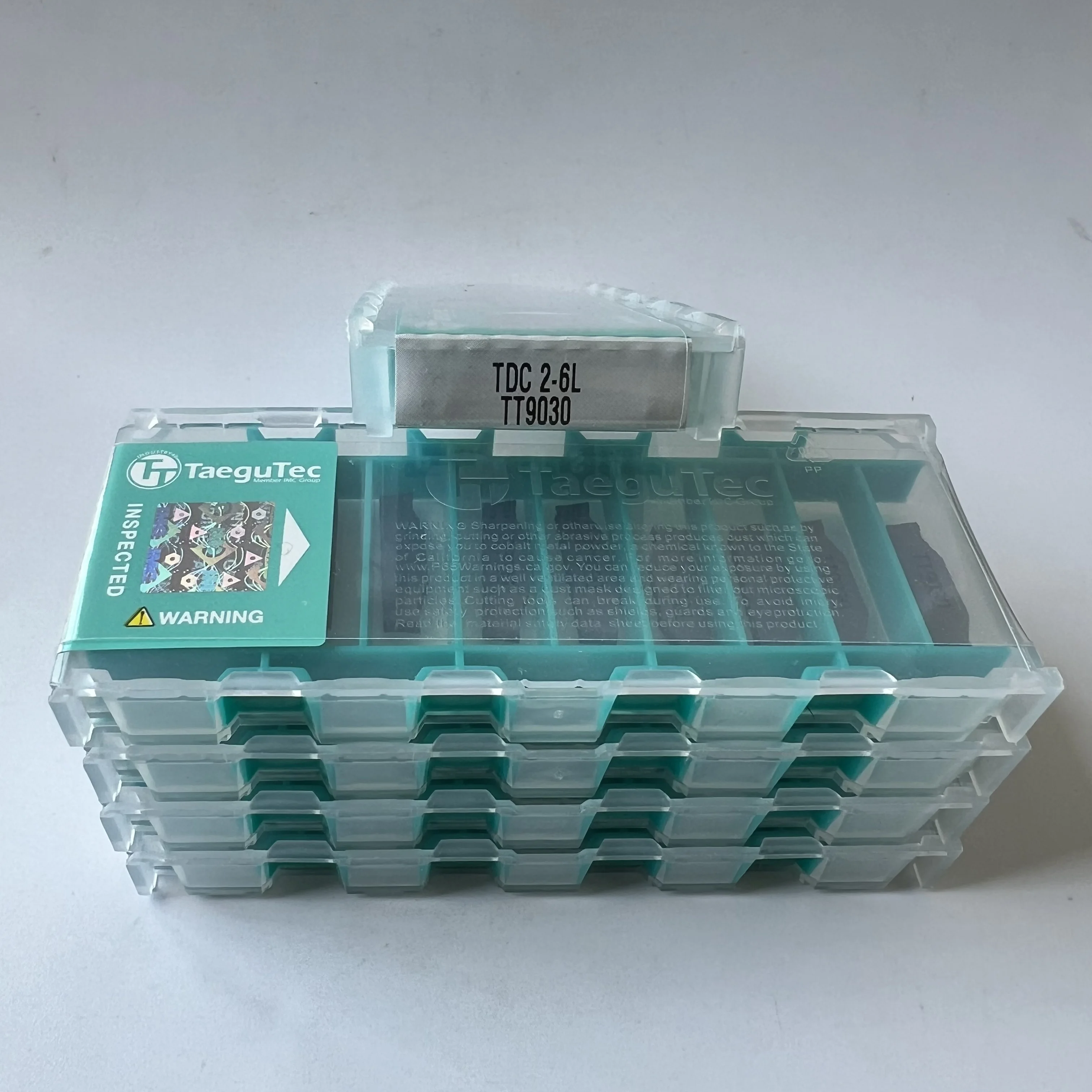 TDC2-6L TT9030 / Hoja de carburo original 10 piezas