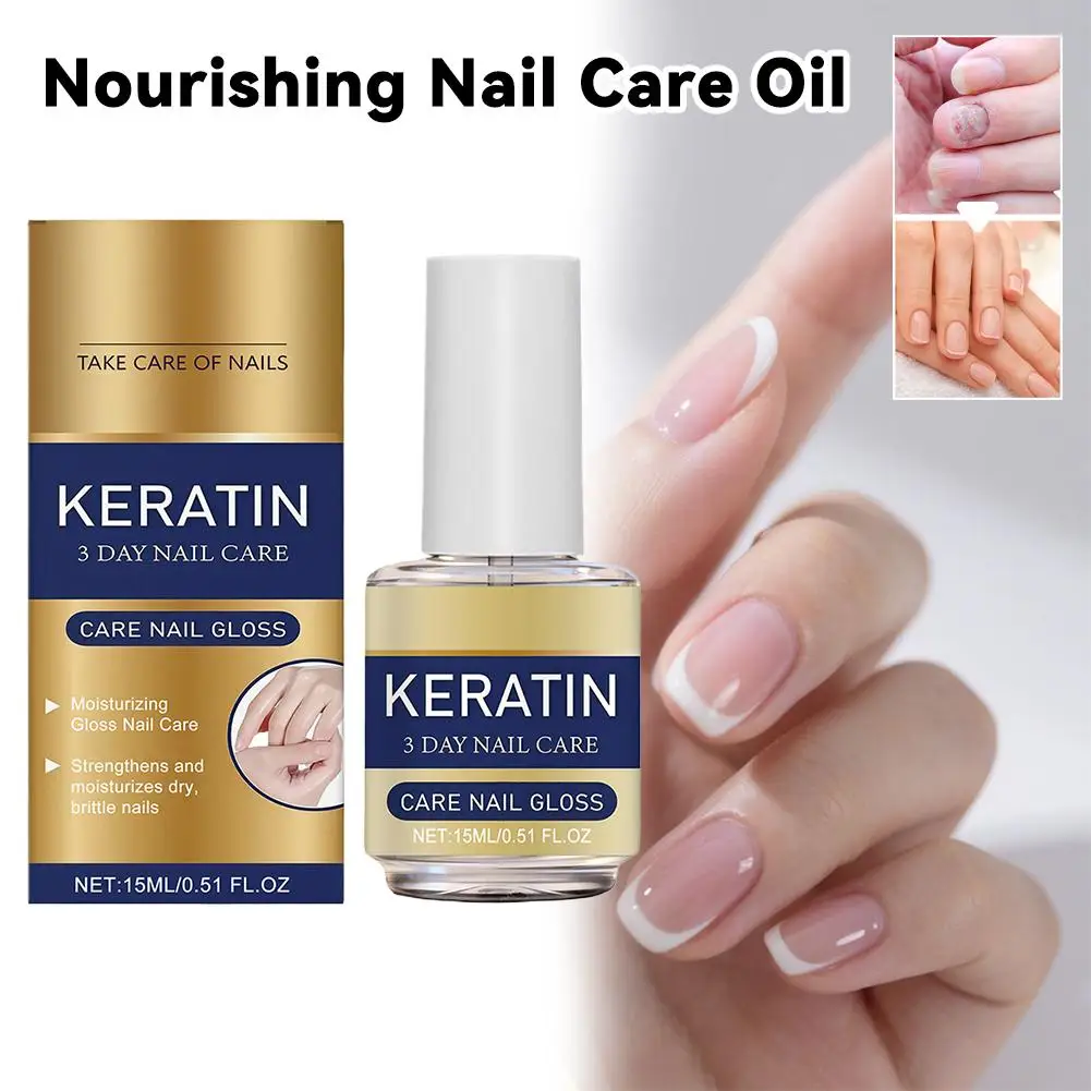 

Nail Care Oil Acts As Hand Foot Nails Essence With Keratin Regenerating Gloss To Repair And Thicken Brittle Thin Nails Naturally