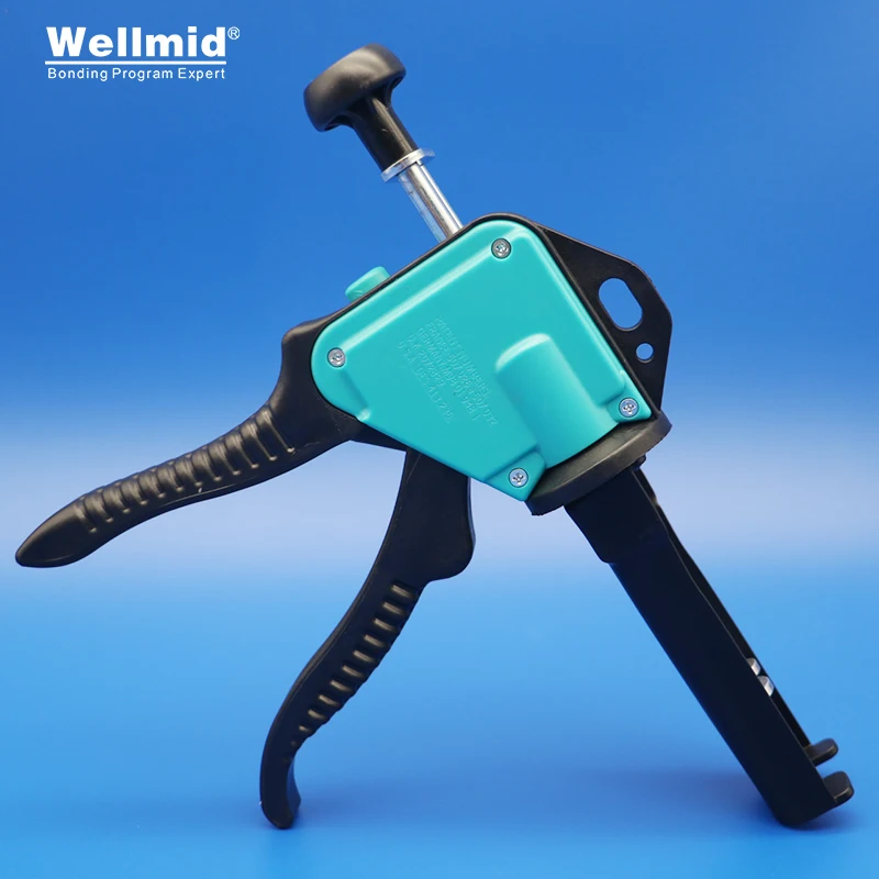 ARALDITE 50ML 1:1 cartridge 2K Manual POWER Gun Super long life Gun Mixing Dispensing Dispenser 3m push rod 2011 AB Glue Gun