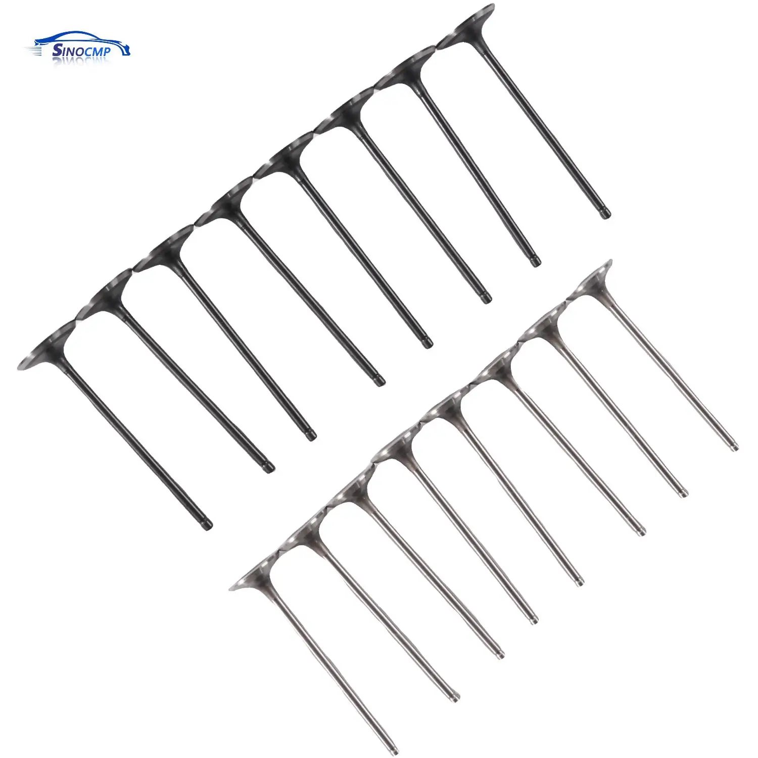 

16 PCS Intake & Exhaust Valve Kit For Hyundai Sonata Kia Optima Rondo 2.4L G4KJ G4KE 22211-25000 22212-25040 Car Replace Parts