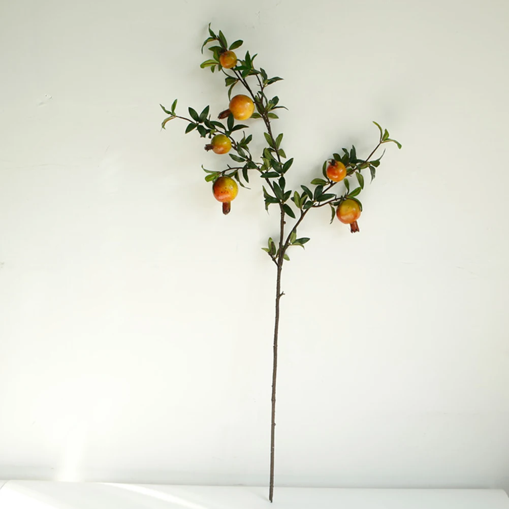 

Simulation Pomegranate Fruit Home Berries Decor Floral Accessories Artificial Flower