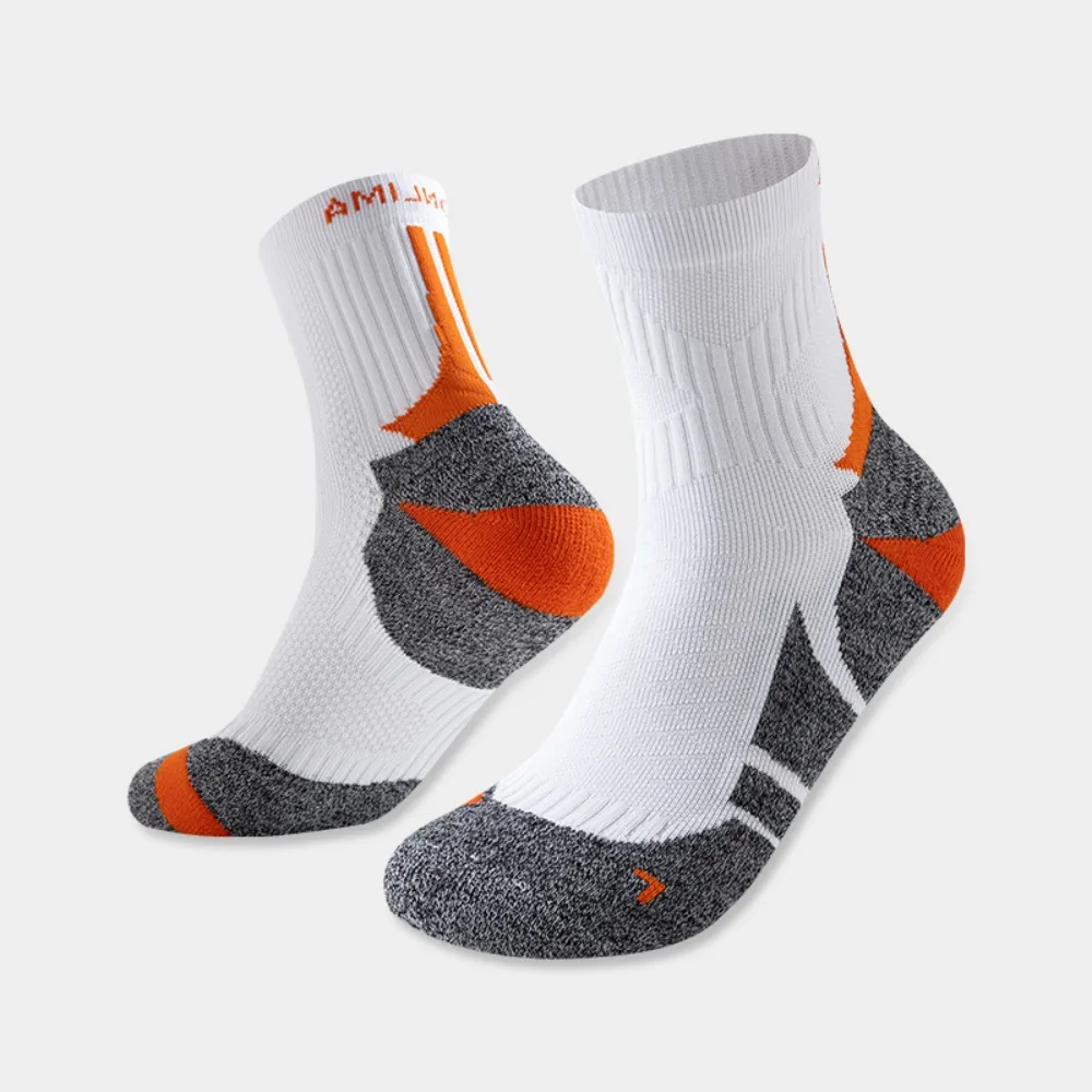 

Professional Marathon Running Sock Short Tube Low Cut Thickened Cushioned Boat Ankle Socks Outdoor Hiking Socks Anti Slip