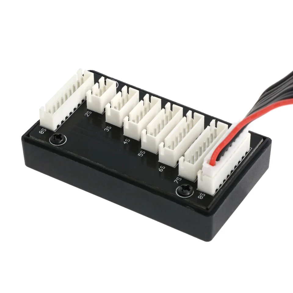 OTOTEC Adaptador De Carga Balanceada JST-XH Para Baterías LiPo 2S-6S – Placa De Expansión Para Cargadores RC, Pack De 2