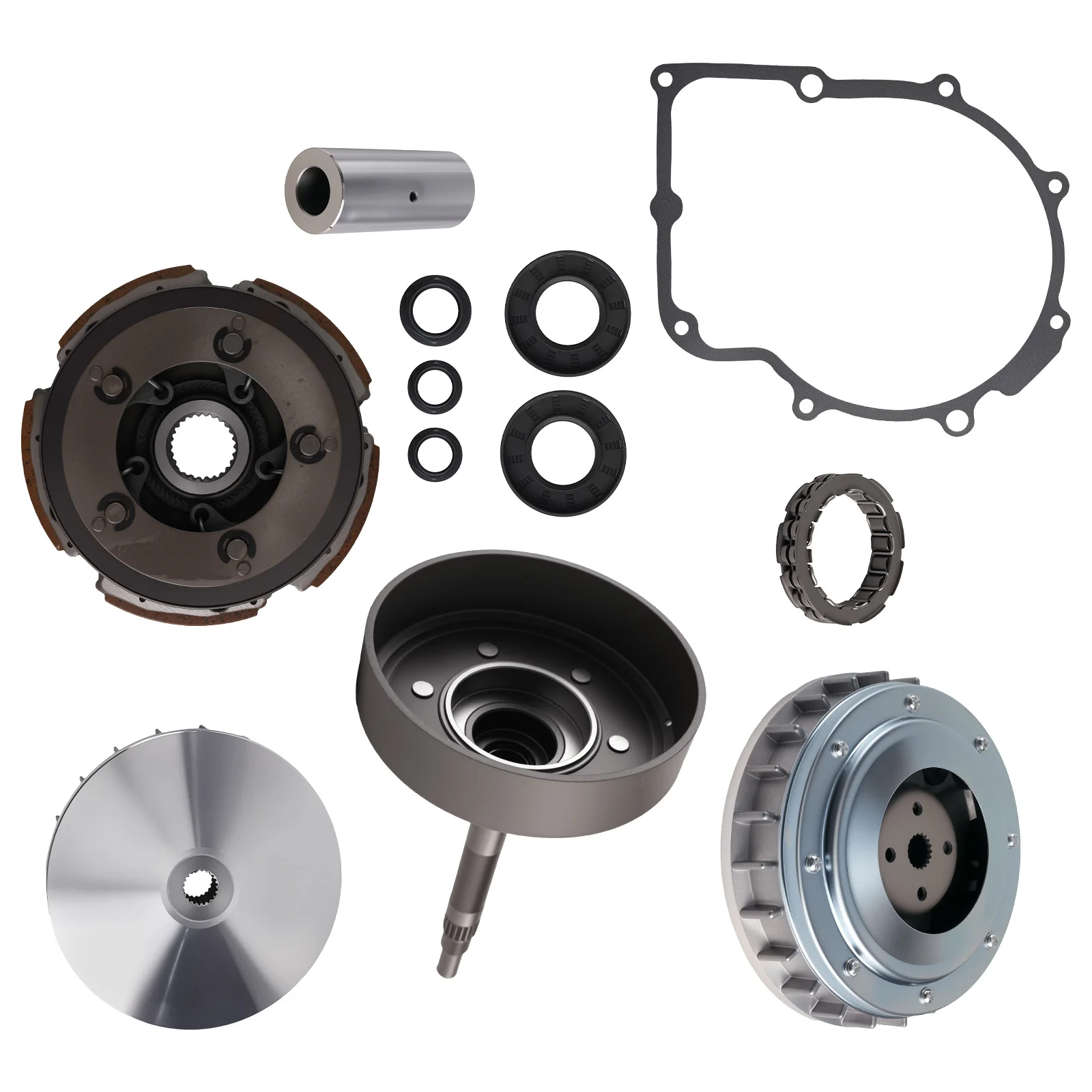 Wet Drive Clutch Housing One Way Bearing Kit for Yamaha Rhino 660 2004-2007