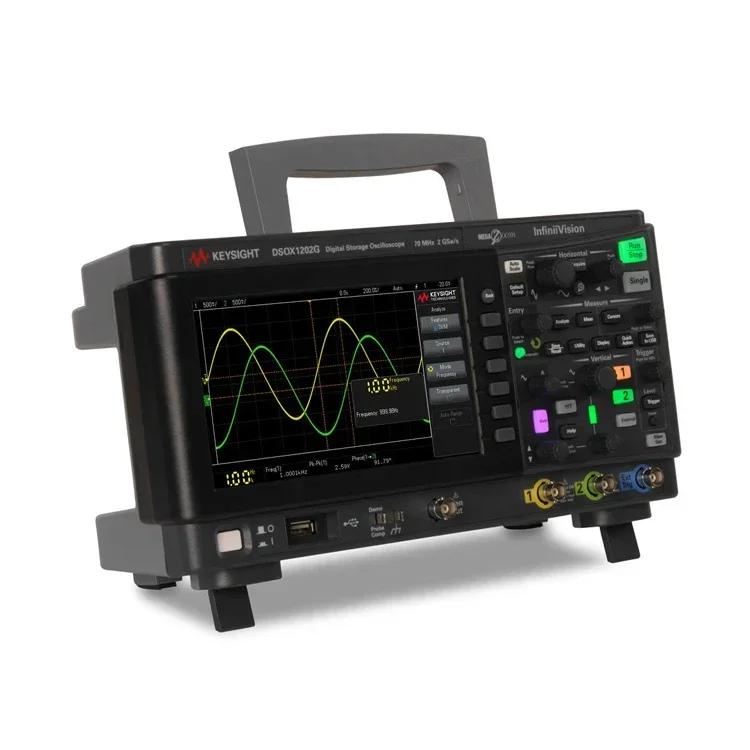 

Keysight Oscilloscope DSOX1202G 70 To 100 Or 200 MHz With A Built-in Waveform Generator