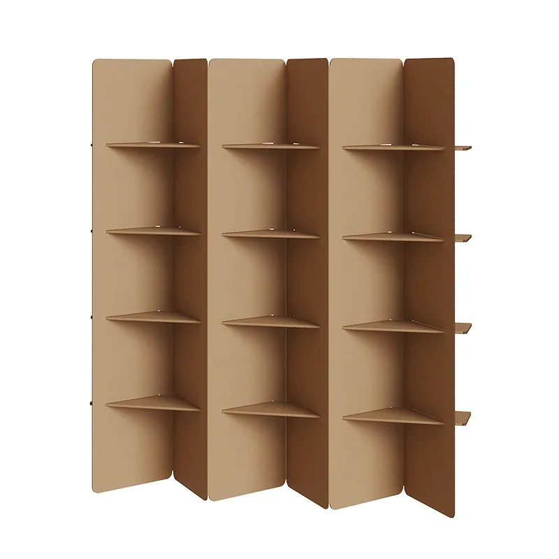 Multi-layer screen storage partition living room store product display wall entrance entrance baffle office simple