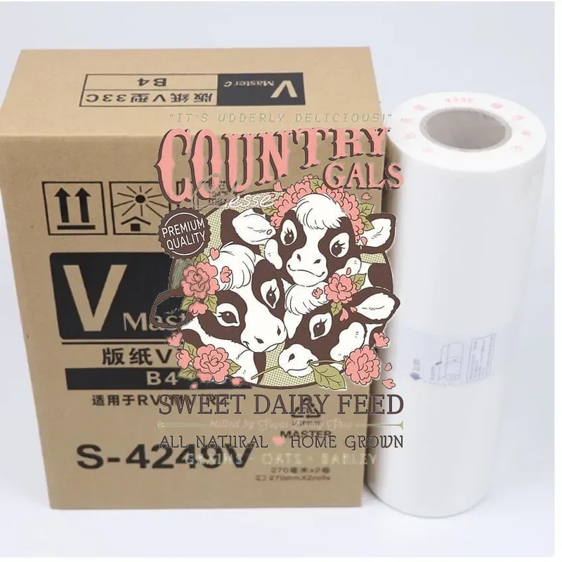 1 Roll S-4250 Speed Printing Machine All-in-one Machine Paper Master Roll for RISO A4 RZ200 RZ220 230