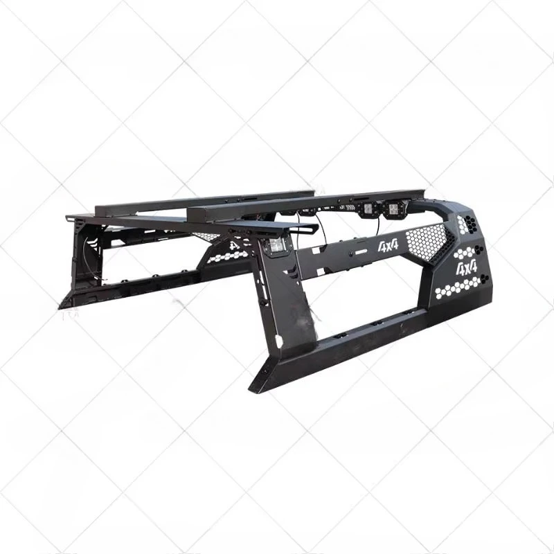 High-grade Lighted Gantry Pickup Truck Roll Cage Framed Gantry for Isuzu Dmax Accessoriescustom