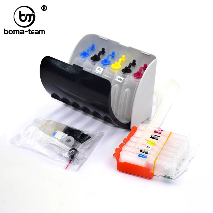 PGI-580XXL CLI-581 PGI 580 Ciss Continous Ink System For Canon TR7550 8550 TS705 6150 6250 6350 8150 8250 8350 9150 9550 Printer