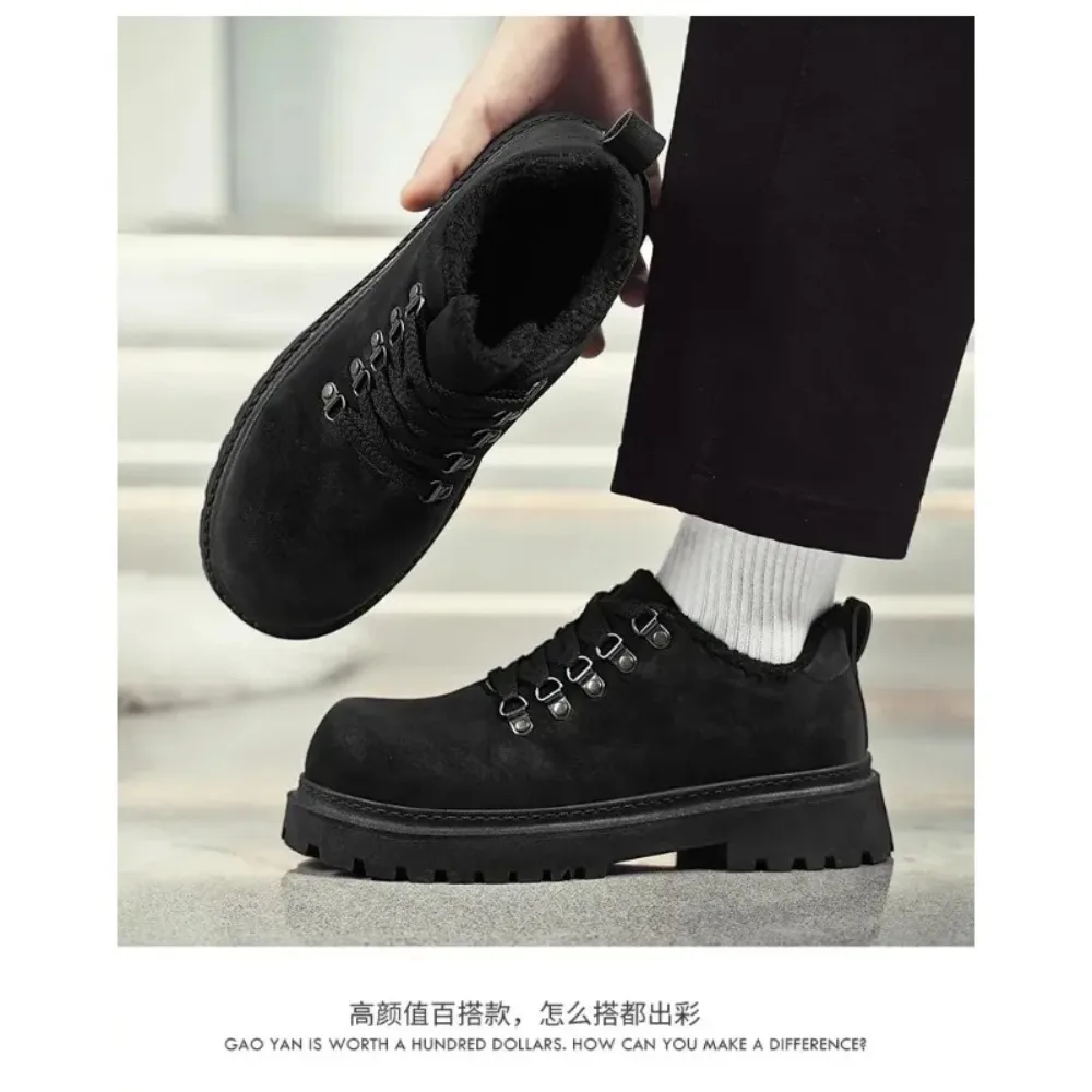 2025 nuevos zapatos Derby tendencia zapatos de cuero pequeños para hombres mocasines elevadores de plataforma de moda zapatos de plataforma para hombres