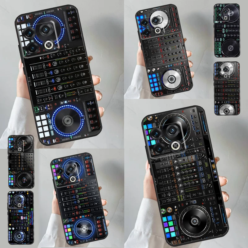 DJ Mixer Deck Controller For OnePlus Nord 2T CE 2 3 Lite N10 N20 N30 N100 N200 Ace 11 8 9 10 Pro 8T 9R 10T 10R Case