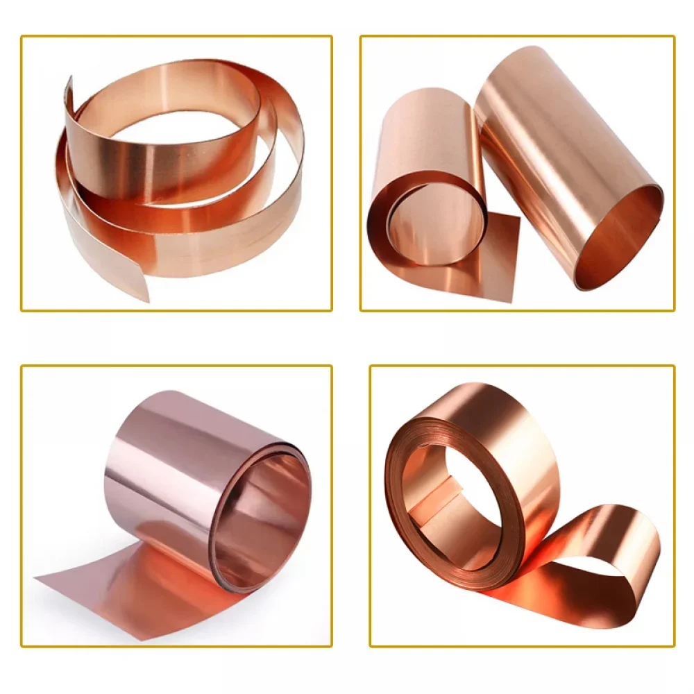1 قطعة 0.01-1 مللي متر X 7-300 مللي متر X 100-1000 مللي متر 99.9% النحاس النقي النحاس النحاس الصفائح المعدنية احباط لوحة النحاس النقي أقراص المواد لفن المعادن