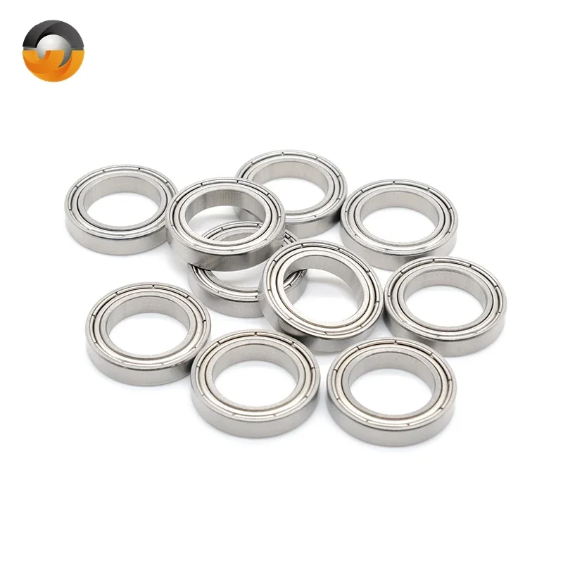 2pcs 6803ZZ 17x26x5 mm ABEC-7 6803 Ball Bearings For Bike