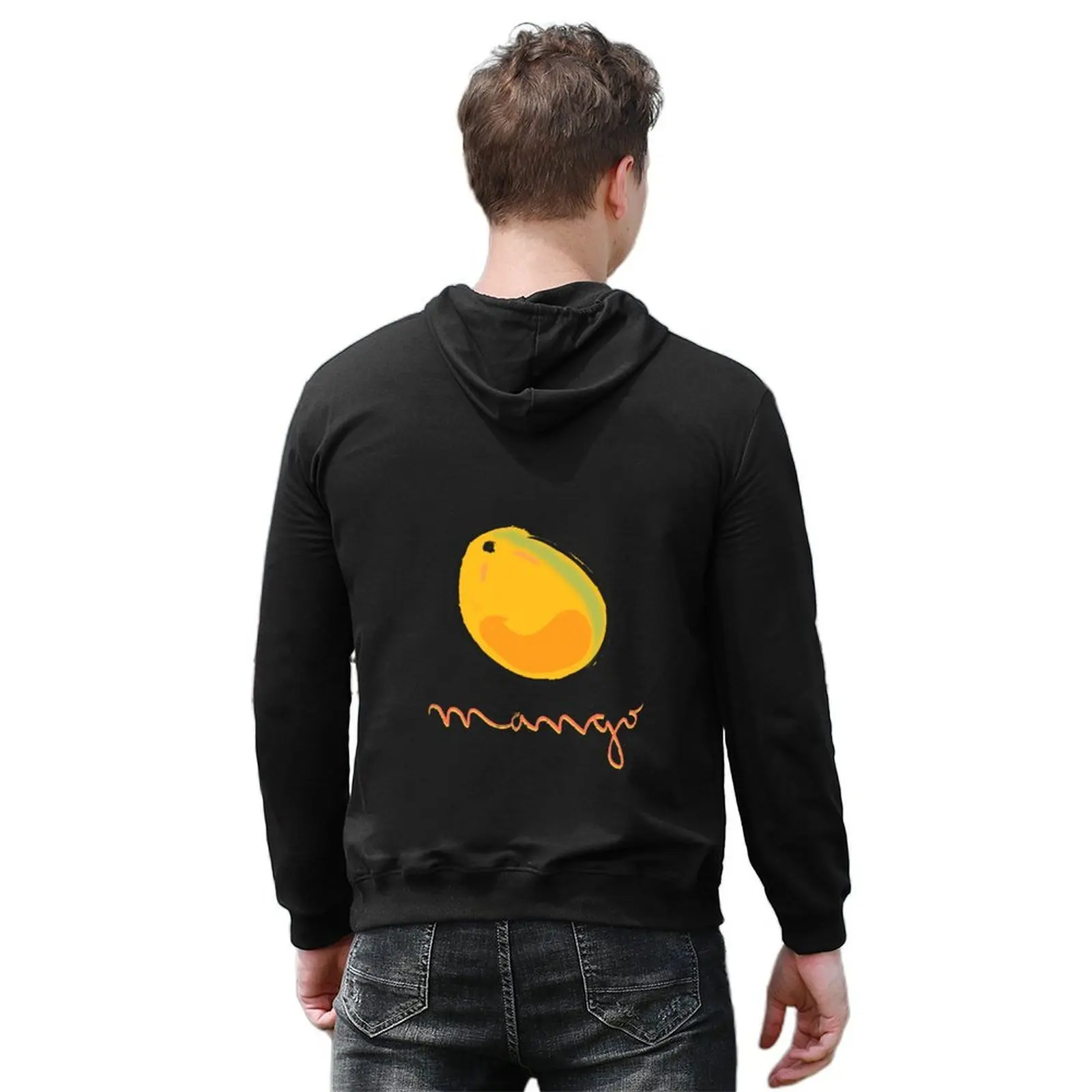 المانجو، الصيف الفاكهة هوديي الرجال الملابس أنيمي الملابس الملابس الكورية الخريف الملابس هوديي الرجال