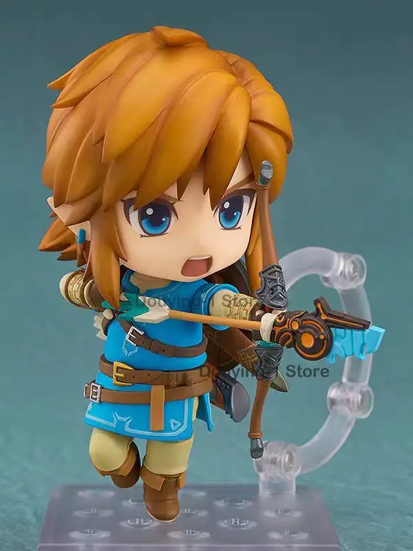 متوفر في المخزون الأصلي GSC 733-DX The Legend of Zelda Link Breath of The Wild Ver. شخصية الرسوم المتحركة إصدار DX