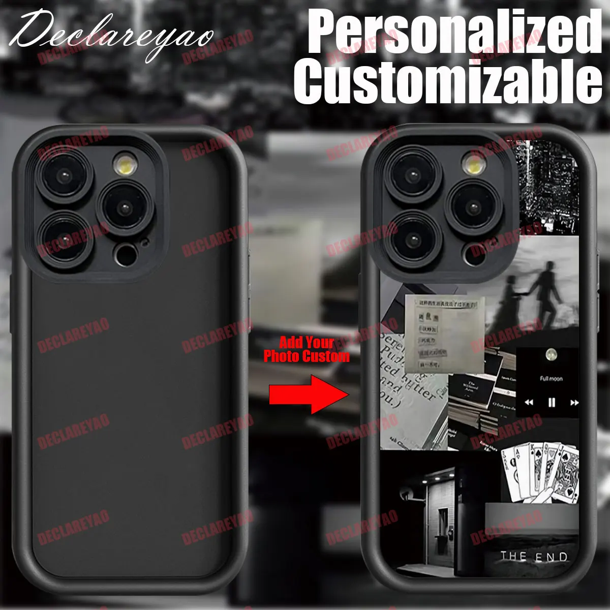 Fundas de imagen personalizadas DIY para OPPO Reno 5 4 4 Pro Plus TK Pro 10 13 T 2 12 8 7 3 Plus 10 12 F fotos de funda