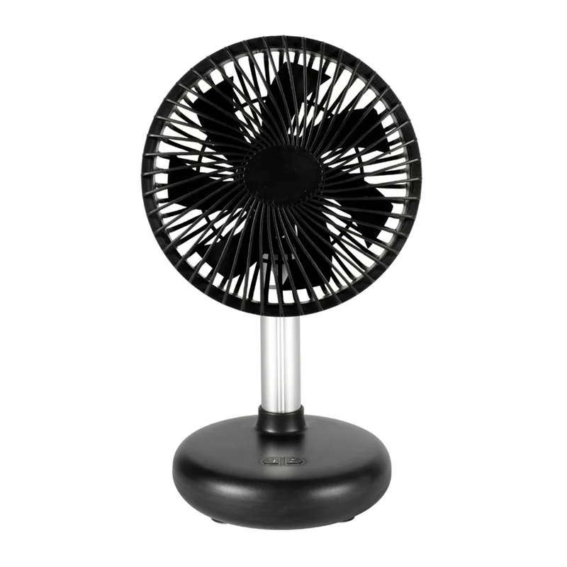 

FGGS-Mini Oscillating Fan USB Rechargeable Portable Battery-Operated Table Fan With 4 Speed Levels Desk Fan For Outdoor