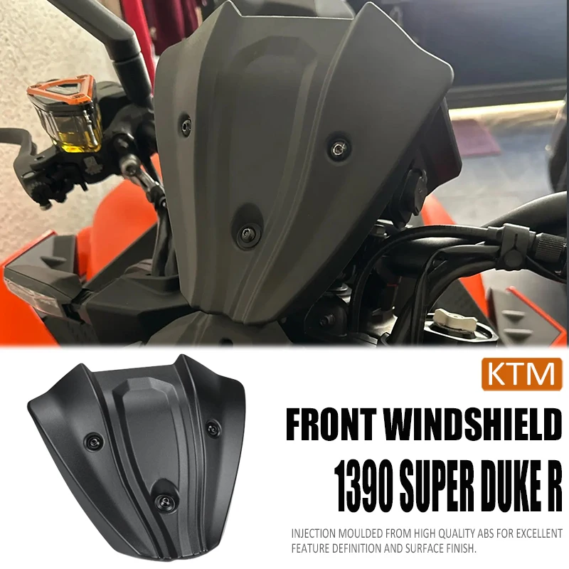 accessoires-de-moto-1390-duke-r-pour-1390-super-duke-r-1390-superduke-r-evo-petit-carenage-de-pare-brise-avant-2024