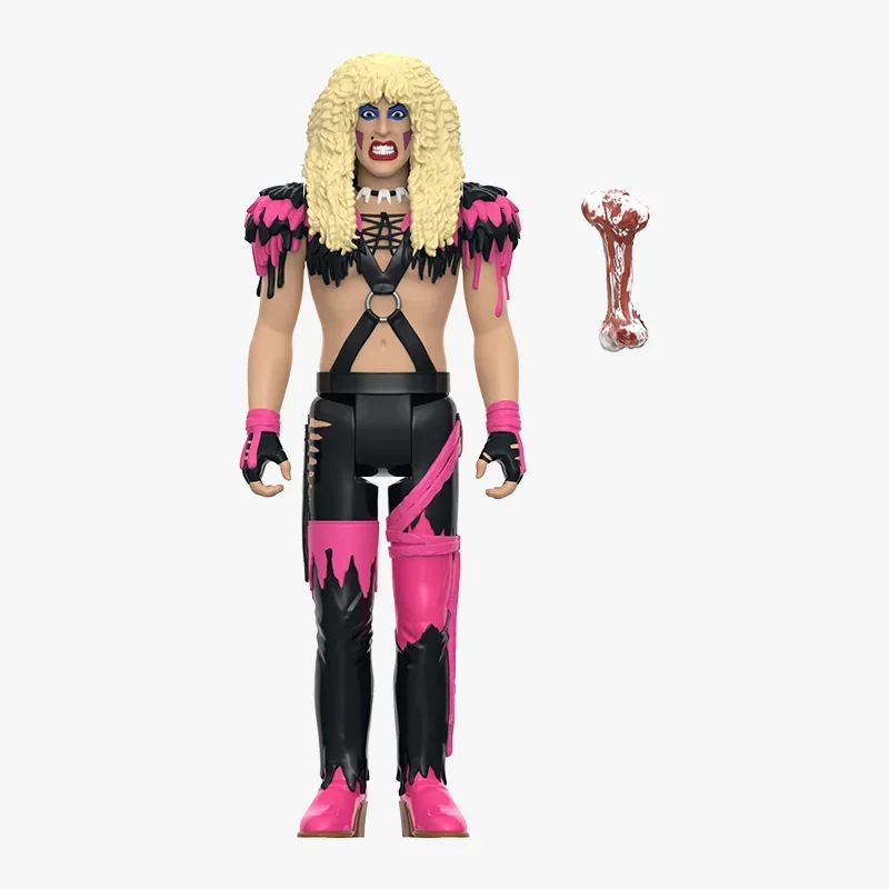 In Stock 3.75 Inch Super7 Twisted Sister Reaction Figure Children's Toy Collectible Doll Holiday Gift