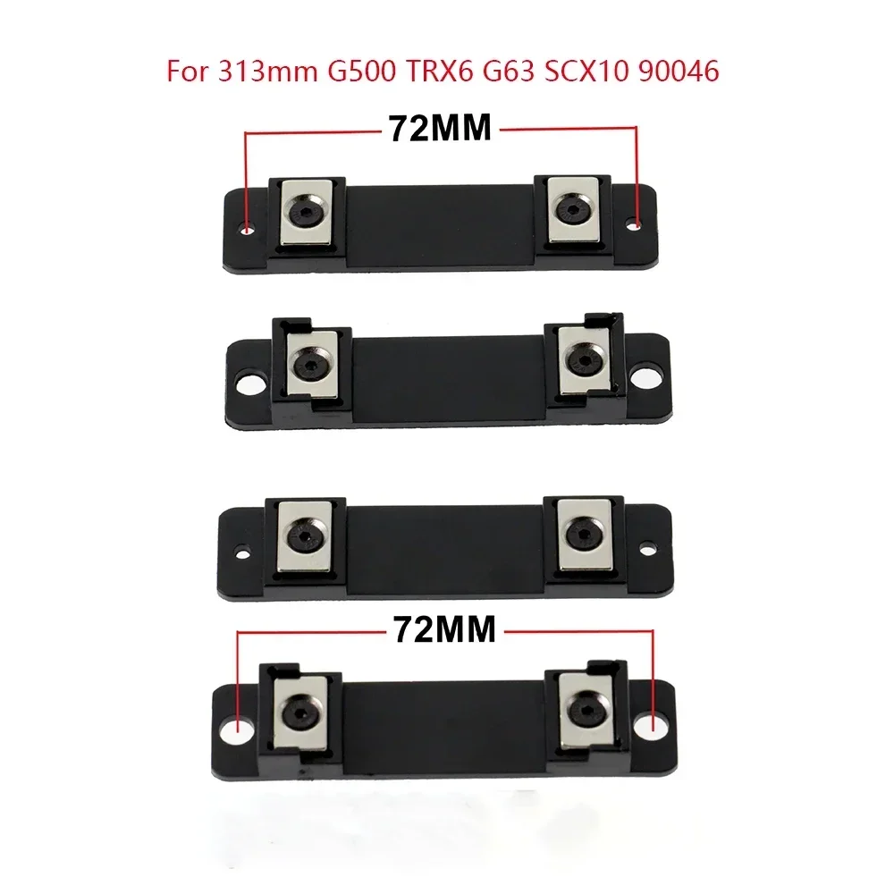 4Pcs Magnetic Body Posts Mounts for 1/10 RC Crawler Car TRX4 TRX6 G63 G500 Upgrade Parts