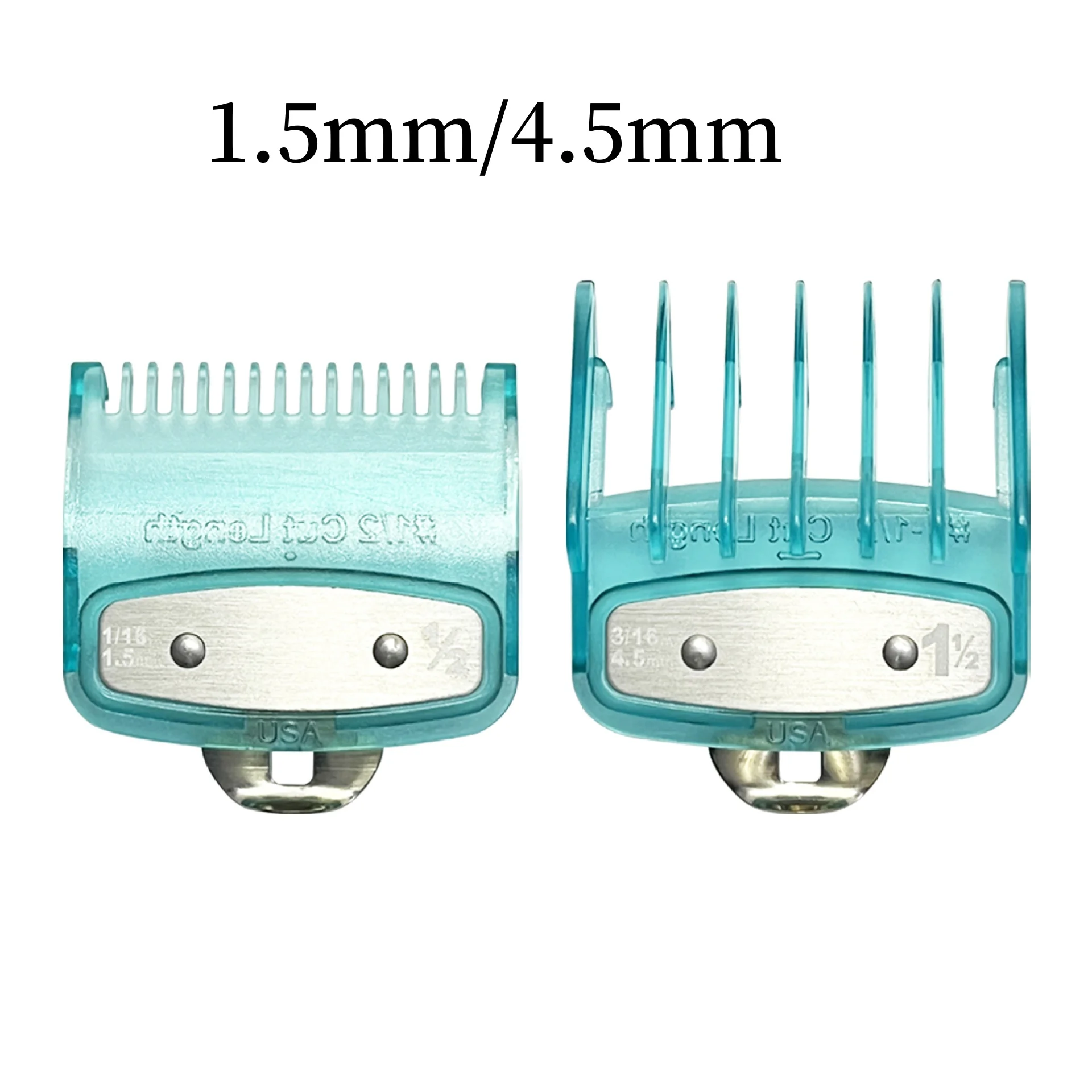 

2Pcs Set Iron Buckle Limit Comb Electric Clippers Positioning Comb Pro Cutting Guide Clipper Guard With Iron Buckle Limit Comb