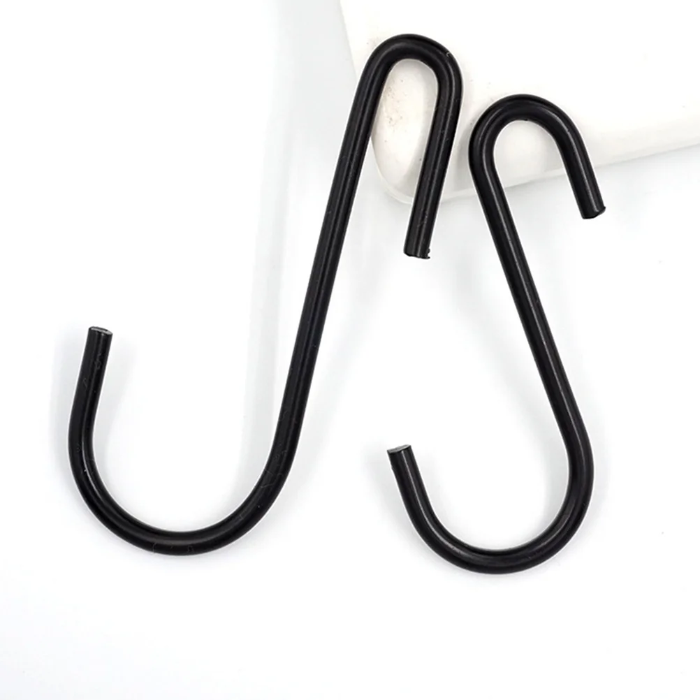 

30 pcs S Hooks Multifunction Heavy Duty Metal Hangers Kitchen Hooks For Hanging Pots Pans Utensils Garage Closet