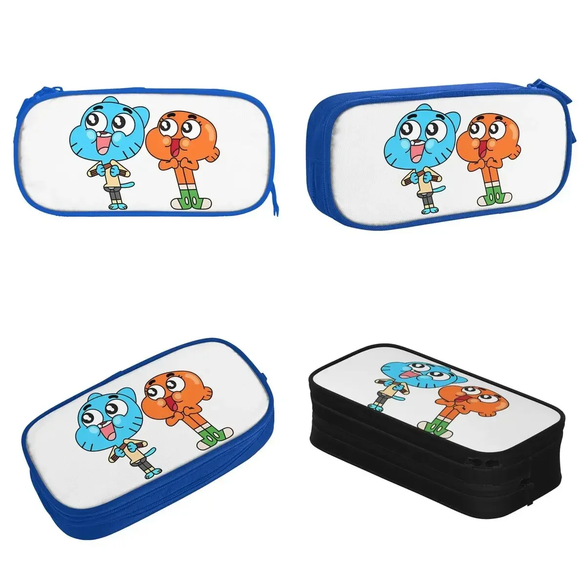 

Creative Gumball Darwin Pencil Cases Pencil Pouch Pen Holder Kids Large Storage Bag School Supplies Gift Stationery