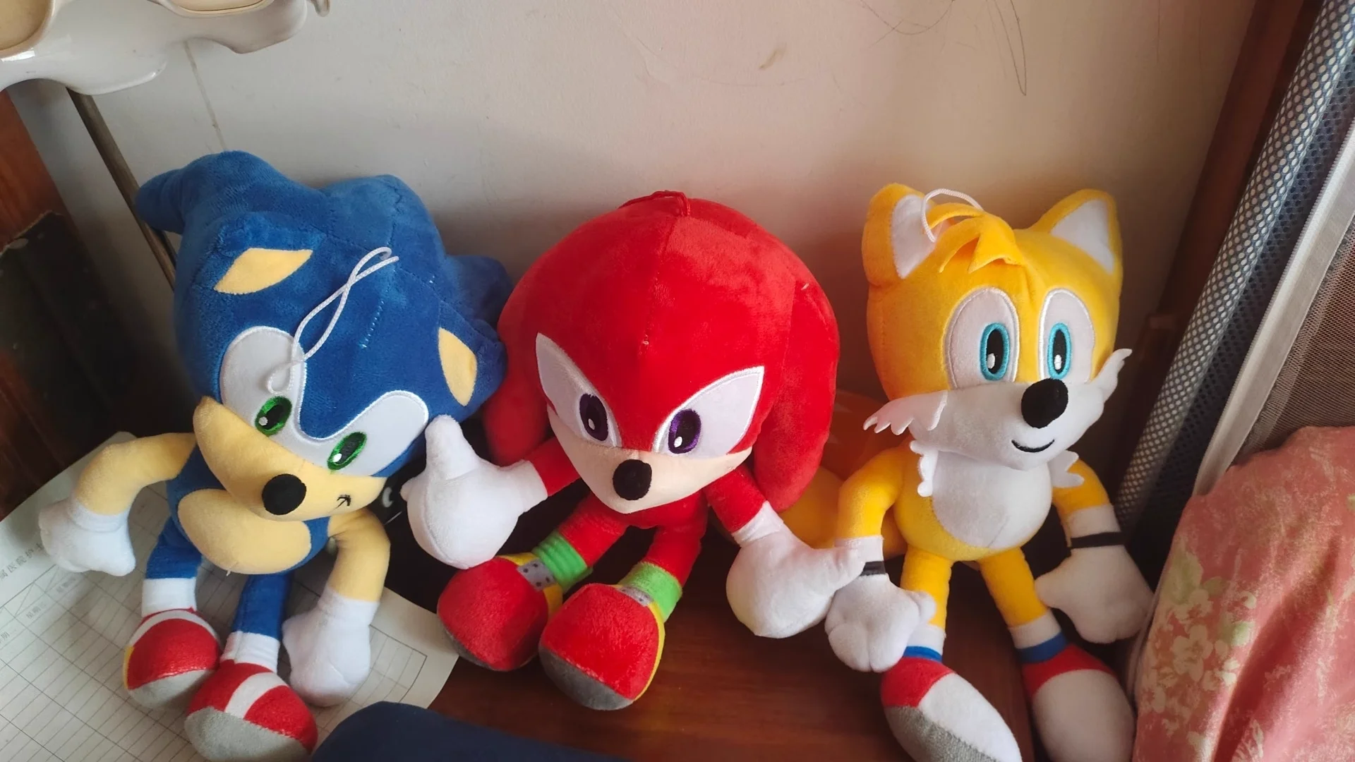Hot Selling Cartoon Sonic Doll Cute Anime Toy Anime Games Hedgehog Mouse SchattTal Siffer Peripheral Plush Toy Kids Gifts