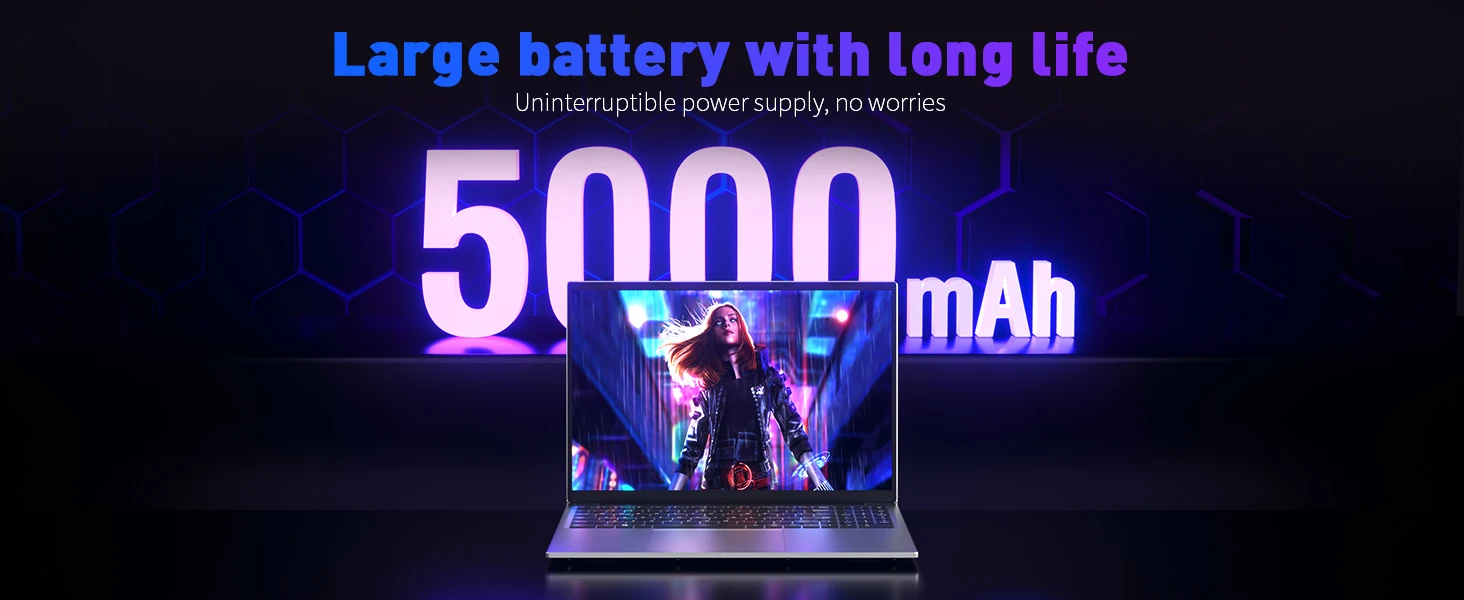 16" Laptop, I3 Processor, 16Gb Ddr4, 1Tb Ssd, 1920×1200 Fhd Display, Fingerprint Unlock, Backlit Keyboard, Privacy Camera, Multi-Interface