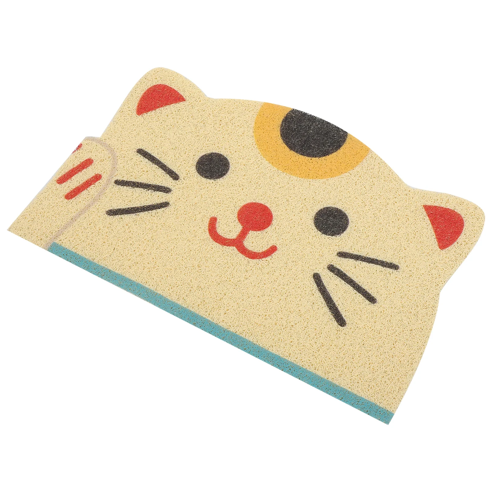 Cat Litter Box Mat Cartoon Cat Litter Mat Non-slip Litter Box Mat Litter Mat for Cats