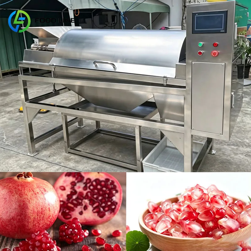 Pomegranate Seed Separating Machine Pomegranate Aril Separator Commercial Processing Equipment Customized