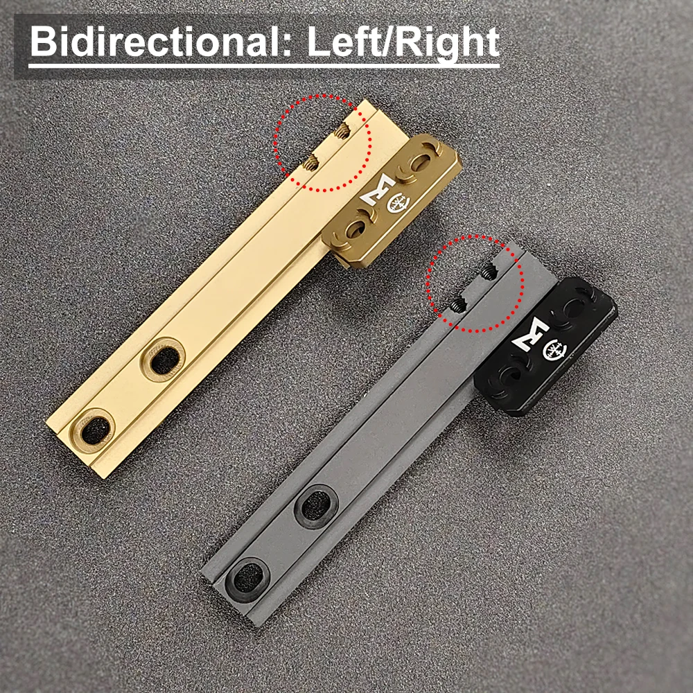 Surefire Light Mk Offset Mount,Two-Way Left /Right, for Surefire M300 M600 Series M300V Tactical Scout Flashlight on Mk Rail