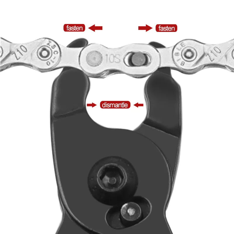 Bike Bicycle Chain Quick Link Open Close Tool Master Link Pliers Bike Chain Magic Button Clamp Removal Tools