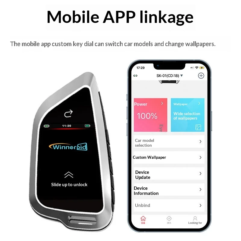 

Modification Digital Car Key Smart LCD Touch Control Remote For Audi/BMW/Ford/Mazda/Toyota/Tesla/Benz/Honda/BYD/Ford/Porsche