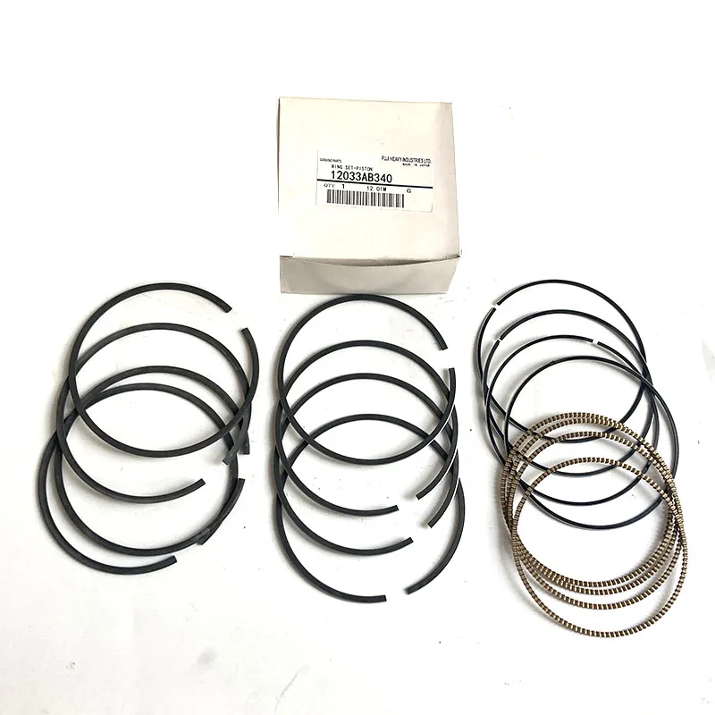 NBJKATO Brand New Genuine Piston Ring Set 12033AB340 For Subaru Outback Impreza Forester 2000-2014