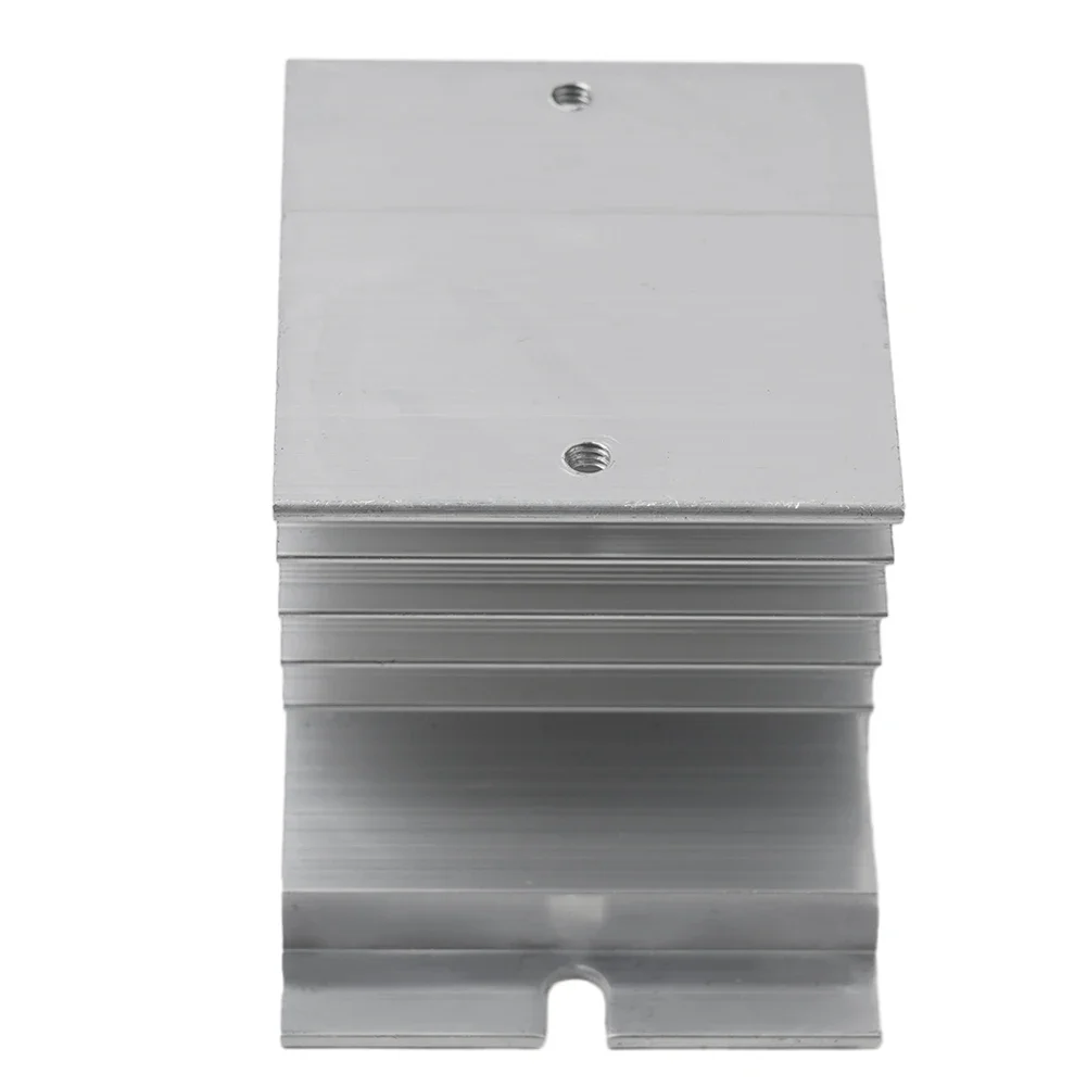 High Quality Aluminum Cooling Base for SSR 10DA 40DA Solid State Relays Fast Heat Dissipation and Improved Performance